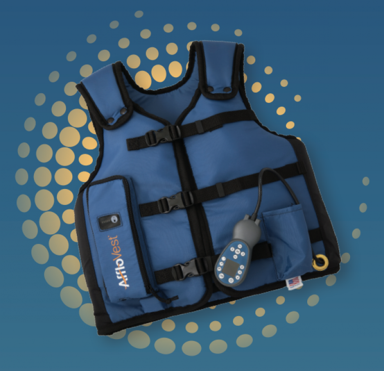 Photo of the AffloVest product.