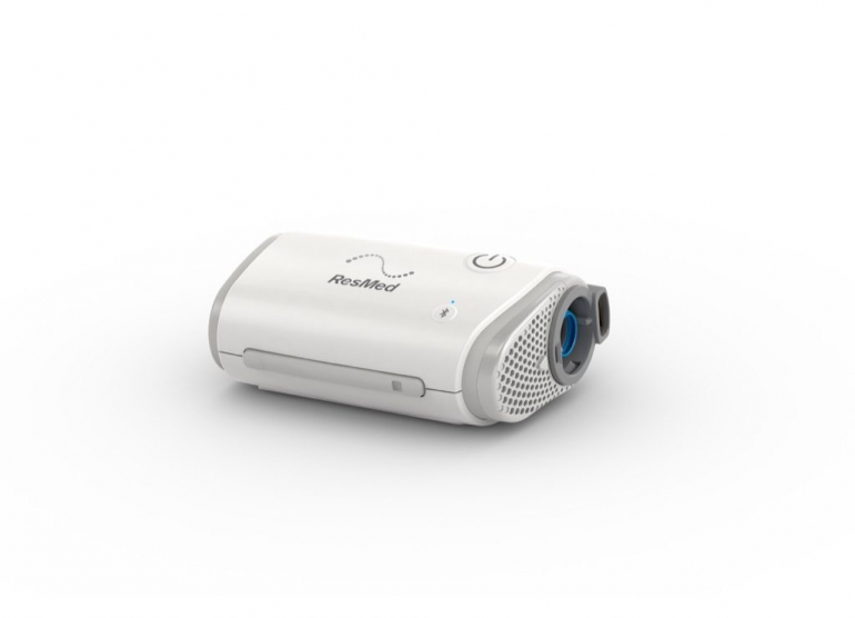 Photo of the AirMini AutoSet from the side.