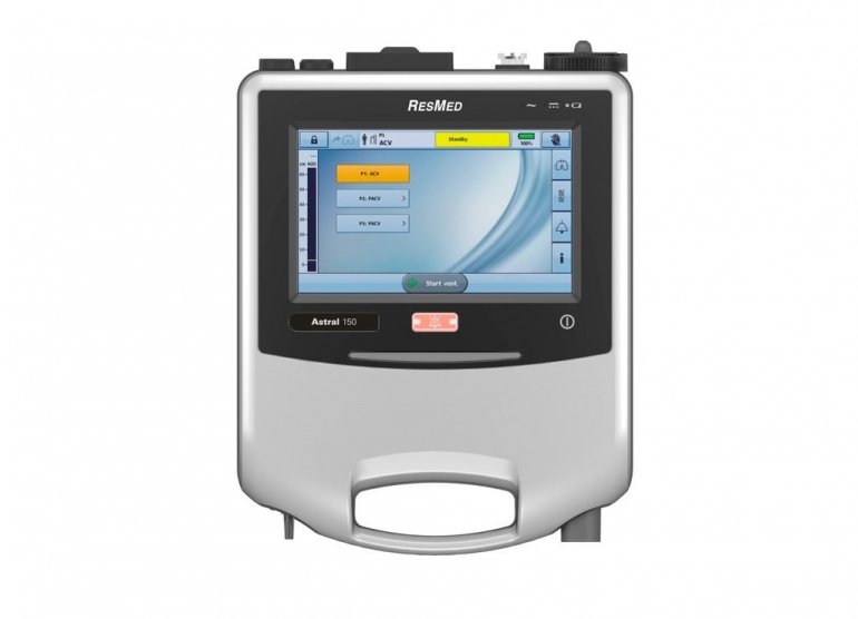 Photo of the Astral from ResMed close up.