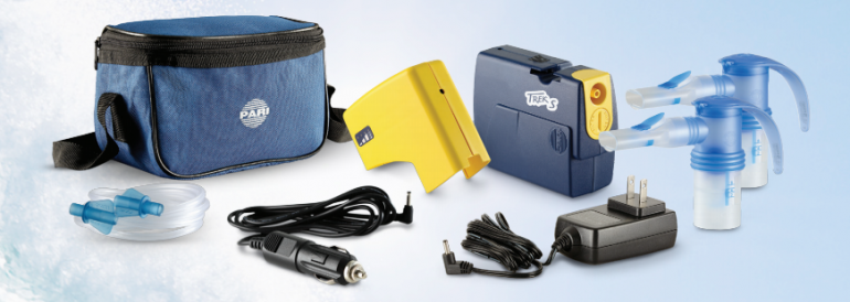 Photo of the Trek S and its components.