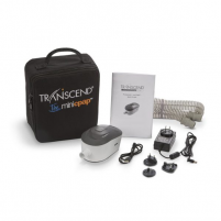 Photo of the Transcend 3 miniCPAP product and all its components. thumbnail